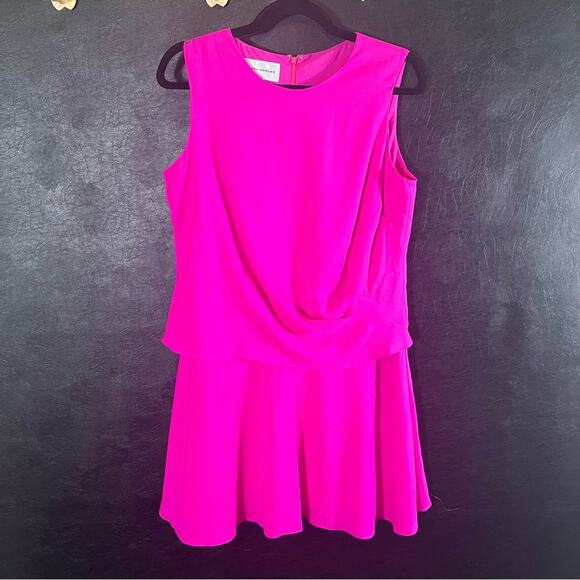 Donna Morgan Fuchsia Pink Dress Size 10P - Picture 1 of 10